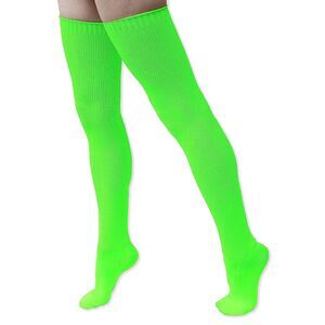 Extra Long Solid Color Thigh High Knit Socks, 15B-163SOCKS001
